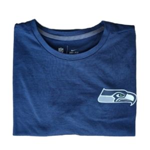 NIKE NFL Seahawks Dri-Fit On Field Blue T-shirt Men's Sz XL New With Tags